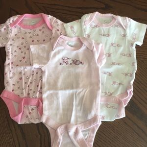 3 Newborn Onesies